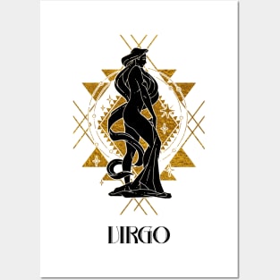 Virgo zodiac sign Posters and Art